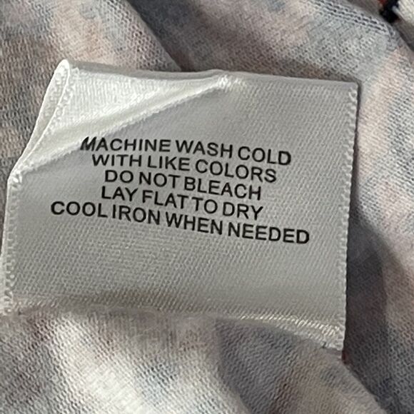 ModCloth 1X-Large Wrap Dress Chevron Dots Stretch 3/4 Sleeve Belted V-Neck Multi - Picture 10 of 10